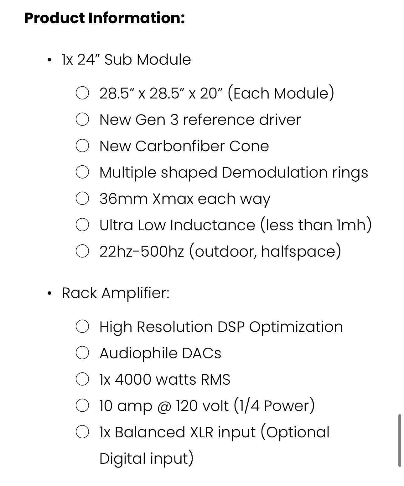 Brand New RTJ 24 subwoofer - Upgrade your BASS! 24inch Carbon Fiber and Rack mount 4000 watt amplifier 🤯