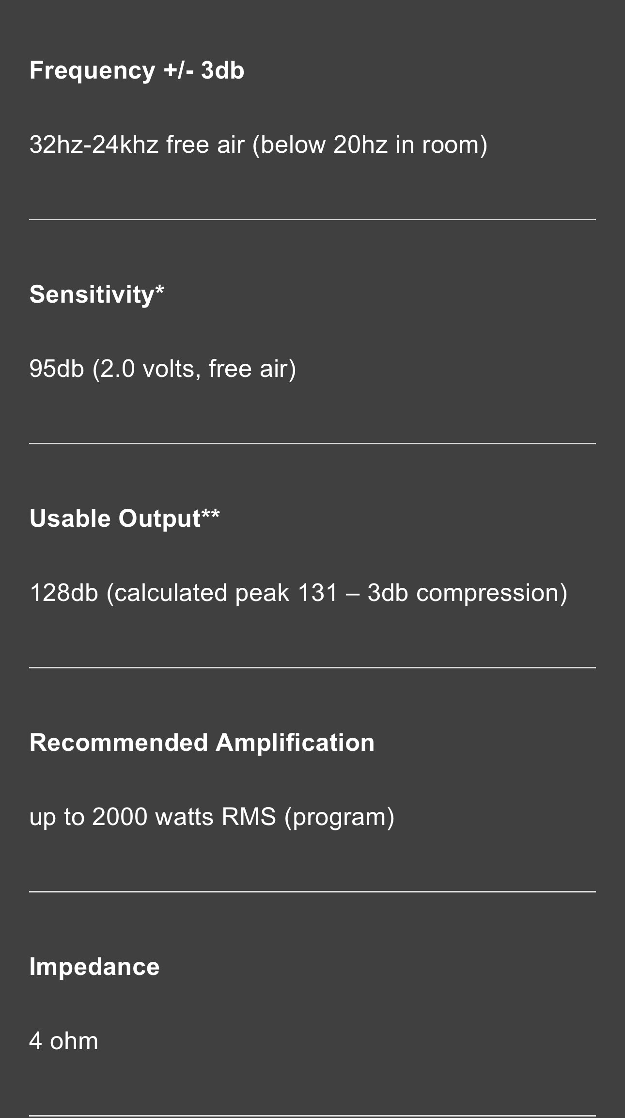 JTR 215RM - Extreme Capability 3 way Audiophile Loudspeaker *each