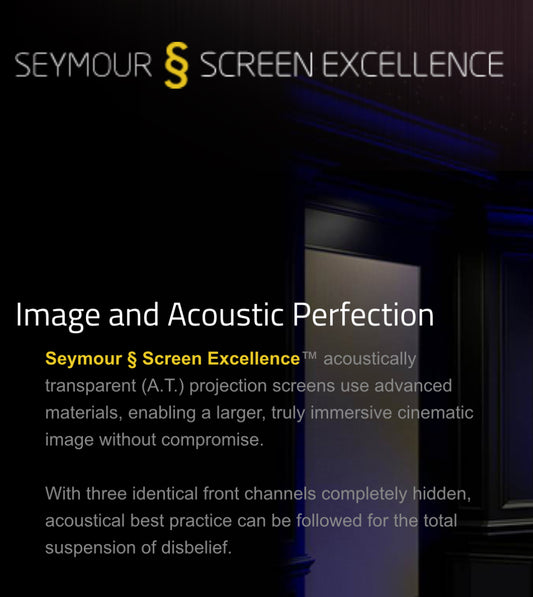 Seymour Excellence Projector Screens - Contact for an exact quote