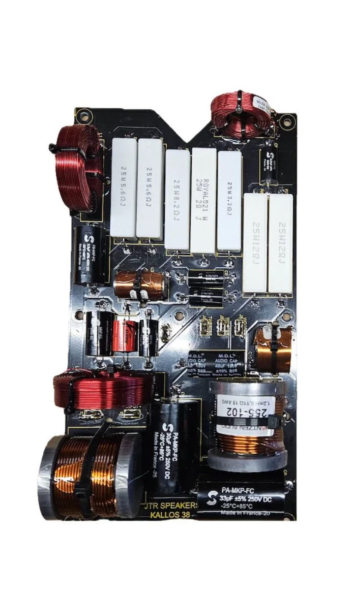 JTR Kallos 38 - high end audio reproduction capabilities in Natural or Matte Black Finish for your living room or home theater! *Each