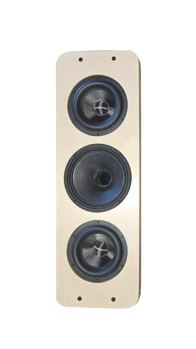 Inwall JTR Kallos 38 - Sleek Inwall high performance Speaker Natural or Matte Black Finish  *each